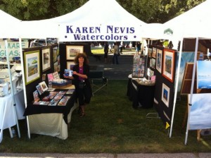 Karen-Art at beach