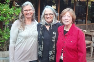 Linda Robinson, Margaret deFaymoreau, and Peggy McGovern