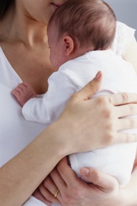 Mother Holding Infant