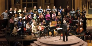 Rehearsal for Joyful Reunion concert