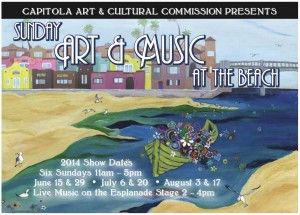 Sunday Art & Music at the Beach