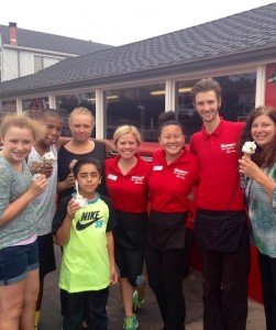 Boys & Girls Club Volunteers at Mariann's
