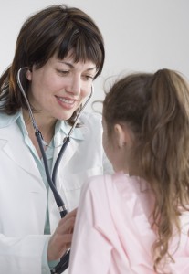 Pediatrician Examining Girl